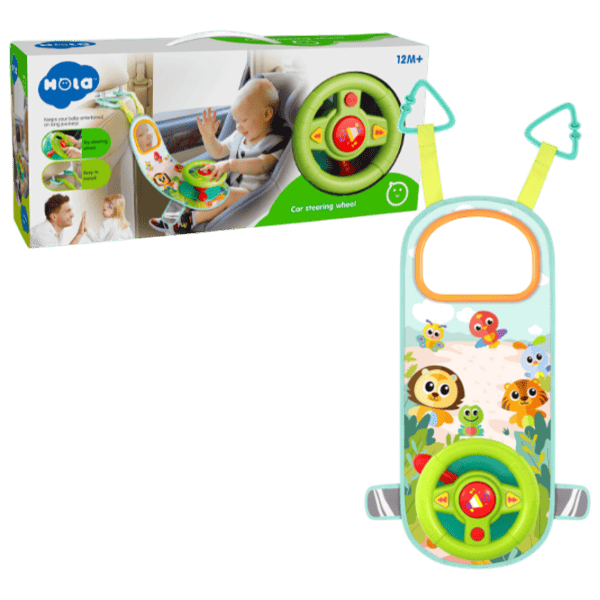 Jucărie interactivă Mola Steering Wheel E993 0+ / Green photo 2