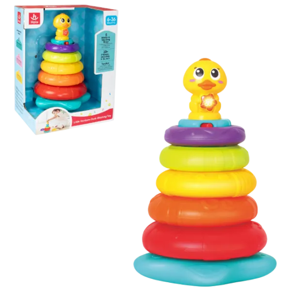 Развивающий набор Hola Toys Duckling – rainbow 2101 0+ / Разноцветный photo 4