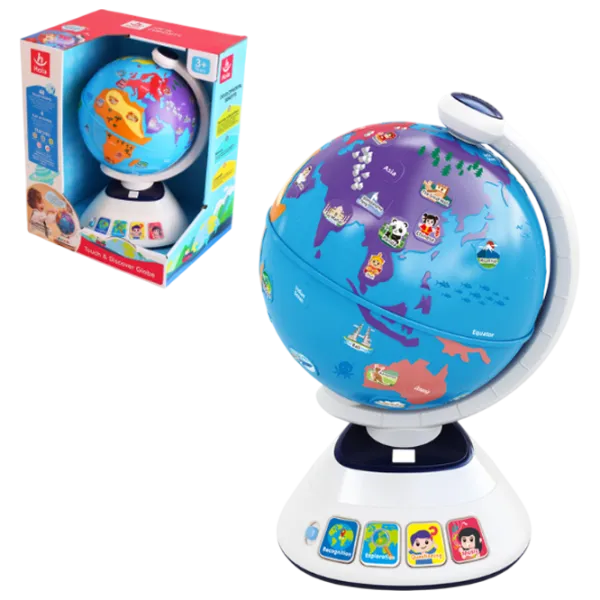 Развивающий набор Hola Toys Touch and discover the world HE8985 3+ / Синий photo 3