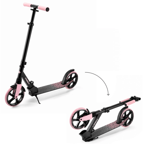 Trotinetă pentru copii cu două roți KinderKraft FREELY (KRFREE00PNK0000) 100 kg/ Pink photo 6