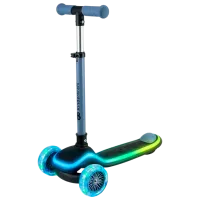 Детский трёхколёсный самокат KinderKraft Raket (KRRAKE00BLU0000) 50 кг/ Синий