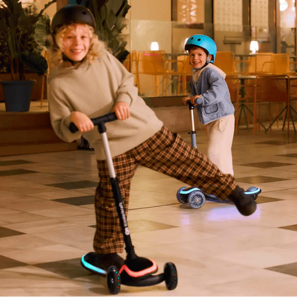 Trotinetă pentru copii cu trei roți KinderKraft Raket (KRRAKE00BLU0000) 50 kg/ Blue photo 8