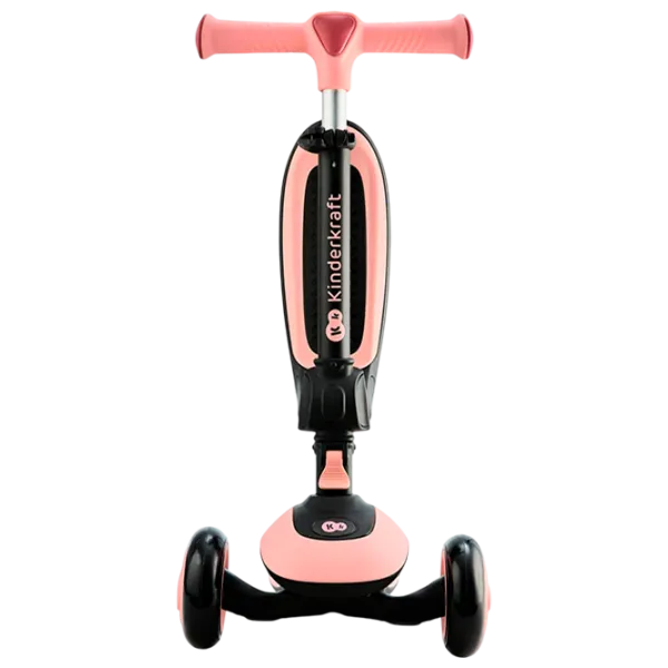 Детский трёхколёсный самокат KinderKraft Halley (KRHALL00PNK0000) 20 кг/ Розовый photo 4