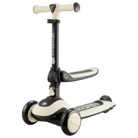 Детский трёхколёсный самокат KinderKraft Halley (KRHALL00WHT0000) 20 кг/ Белый