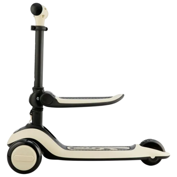 Детский трёхколёсный самокат KinderKraft Halley (KRHALL00WHT0000) 20 кг/ Белый photo 2