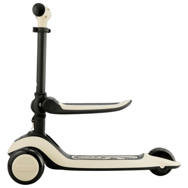 Детский трёхколёсный самокат KinderKraft Halley (KRHALL00WHT0000) 20 кг/ Белый photo 2