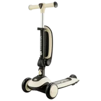 Trotinetă pentru copii cu trei roți KinderKraft Halley (KRHALL00WHT0000) 20 kg/ White photo 3