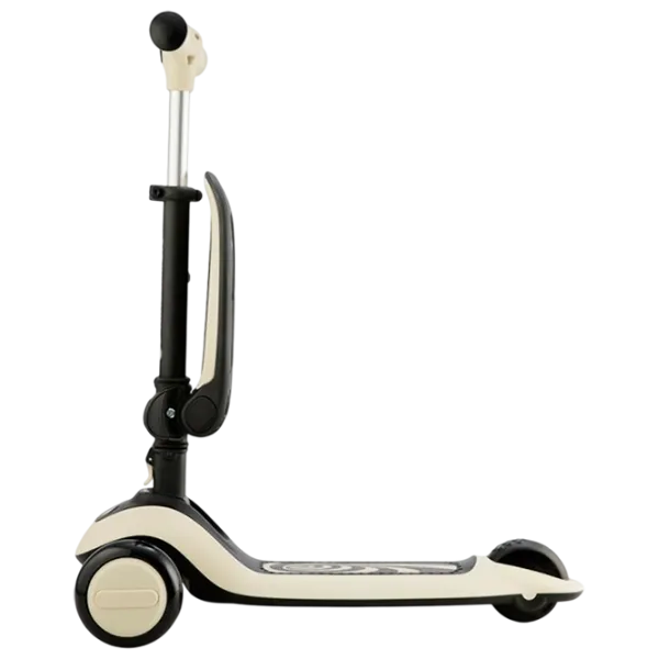 Детский трёхколёсный самокат KinderKraft Halley (KRHALL00WHT0000) 20 кг/ Белый photo 4