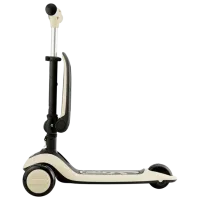 Trotinetă pentru copii cu trei roți KinderKraft Halley (KRHALL00WHT0000) 20 kg/ White photo 4