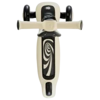 Trotinetă pentru copii cu trei roți KinderKraft Halley (KRHALL00WHT0000) 20 kg/ White photo 6