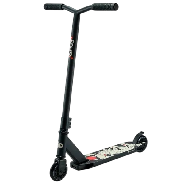 Trotinetă pentru copii cu două roți KinderKraft Solis (KRSOLI00BLK0000) 100 kg/ Black photo 1