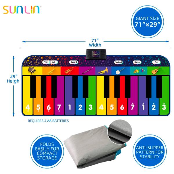 Pian Sunlin SLW968C 3 ani / Multicolor photo 4