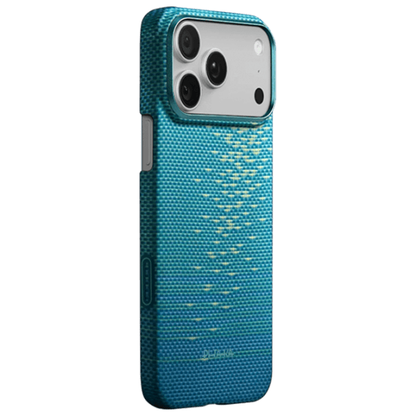 Husă pentru smartphone Apple iPhone 17 Pro Max Pitaka / MagSafe Back / PC / Blue photo 2