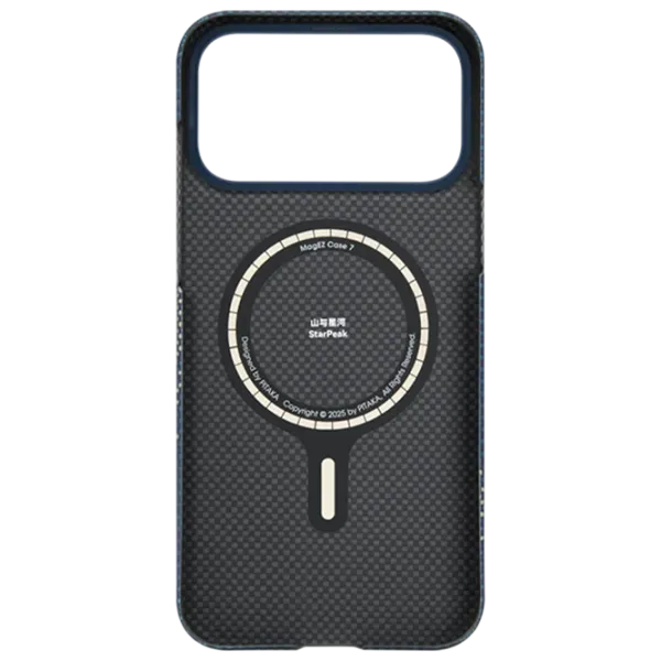 Husă pentru smartphone Apple iPhone 17 Pro Max Pitaka / MagSafe Back / PC / Milky Way photo 2