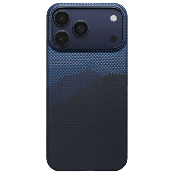 Husă pentru smartphone Apple iPhone 17 Pro Max Pitaka / MagSafe Back / PC / Dark Blue photo 2