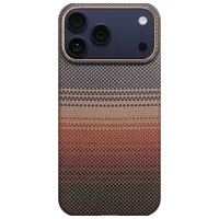 Husă pentru smartphone Apple iPhone 17 Pro Max Pitaka / MagSafe Back / PC / Sunset