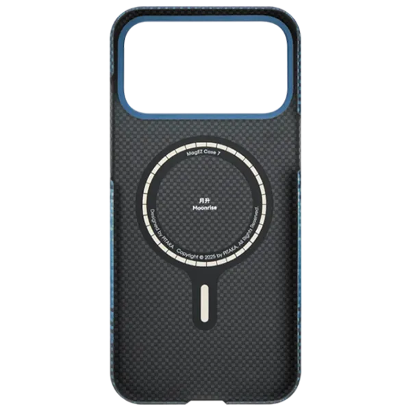 Husă pentru smartphone Apple iPhone 17 Pro Max Pitaka / MagSafe Back / PC / Moonrise photo 2