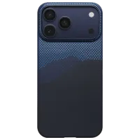 Husă pentru smartphone Apple iPhone 17 Pro Pitaka / MagSafe Back / PC / Dark Blue