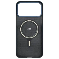 Husă pentru smartphone Apple iPhone 17 Pro Pitaka / MagSafe Back / PC / Dark Blue photo 2