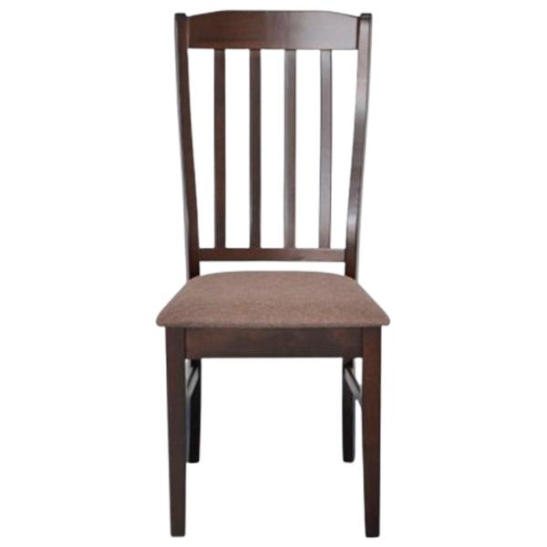 Scaun de bucătărie Evelin Wenyi Stofă/ Ciocolată Dark Brown photo 1