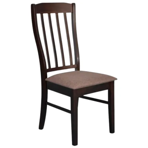Scaun de bucătărie Evelin Wenyi Stofă/ Ciocolată Dark Brown photo 5