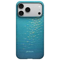 Husă pentru smartphone Apple iPhone 17 Pro Pitaka / MagSafe Back / PC / Blue
