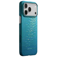 Husă pentru smartphone Apple iPhone 17 Pro Pitaka / MagSafe Back / PC / Blue photo 2