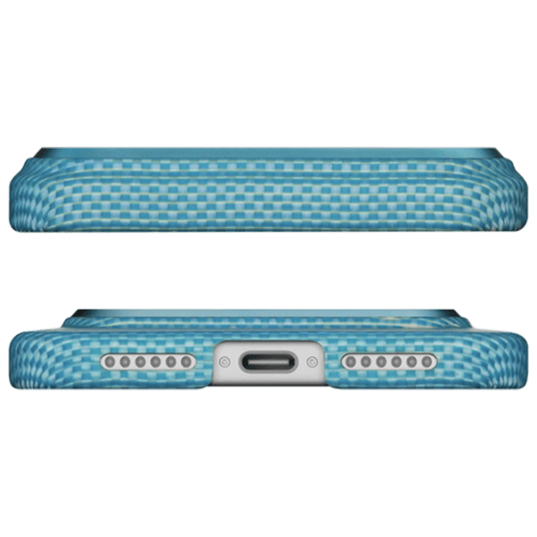 Husă pentru smartphone Apple iPhone 17 Pro Pitaka / MagSafe Back / PC / Blue photo 4