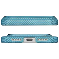 Husă pentru smartphone Apple iPhone 17 Pro Pitaka / MagSafe Back / PC / Blue photo 4
