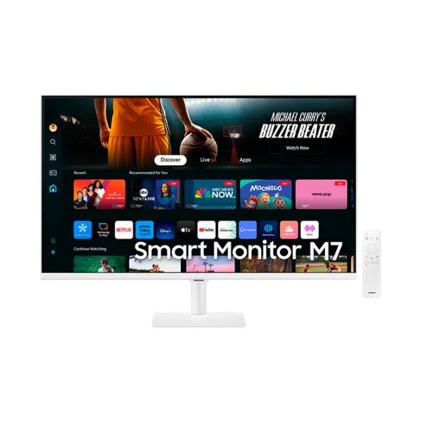 Monitor Samsung S32DM703 32" 4K 60 Hz / 4 ms / White photo 1