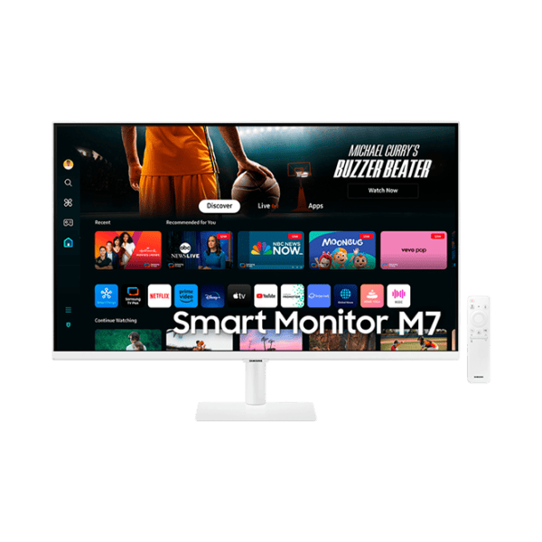 Monitor Samsung S32DM703 32" 4K 60 Hz / 4 ms / White photo 1