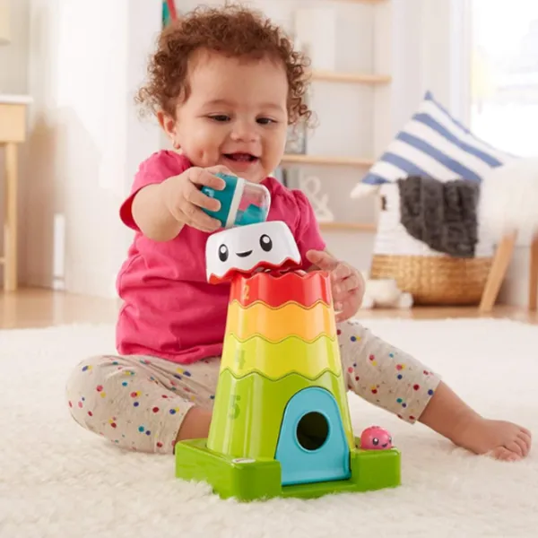 Joc educativ Fisher Price Pyramid The Magic Mountain FWW08 1+ / Multicolor photo 5