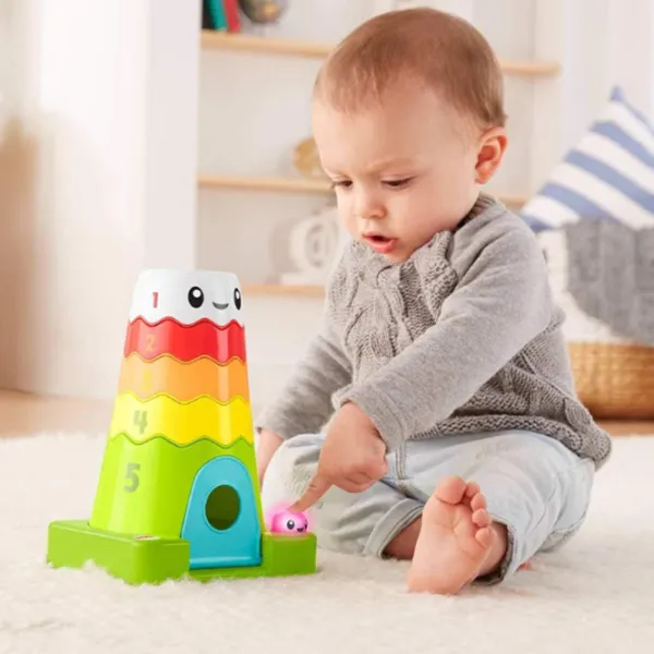 Joc educativ Fisher Price Pyramid The Magic Mountain FWW08 1+ / Multicolor photo 6