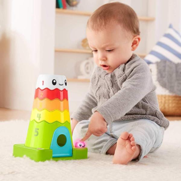 Joc educativ Fisher Price Pyramid The Magic Mountain FWW08 1+ / Multicolor photo 6