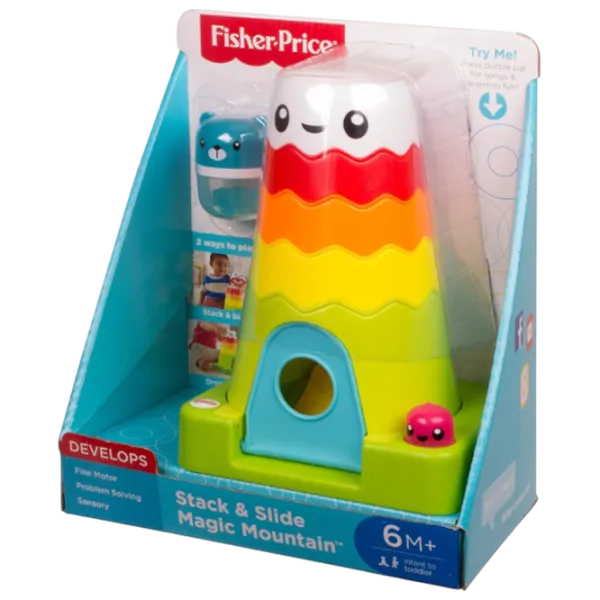 Joc educativ Fisher Price Pyramid The Magic Mountain FWW08 1+ / Multicolor photo 7