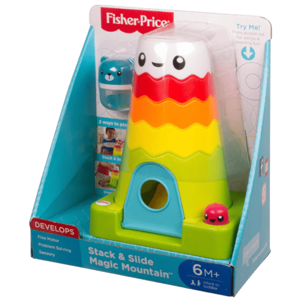 Joc educativ Fisher Price Pyramid The Magic Mountain FWW08 1+ / Multicolor photo 7