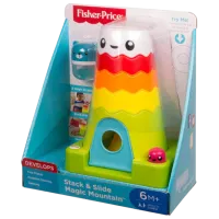 Joc educativ Fisher Price Pyramid The Magic Mountain FWW08 1+ / Multicolor photo 7