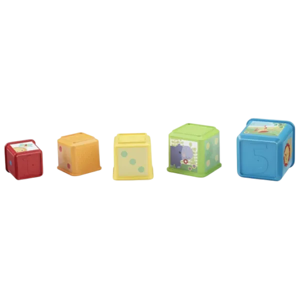 Развивающий набор Fisher Price Pyramid Animal Cubes CDC52  1+ / Разноцветный photo 2