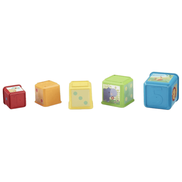 Развивающий набор Fisher Price Pyramid Animal Cubes CDC52  1+ / Разноцветный photo 2
