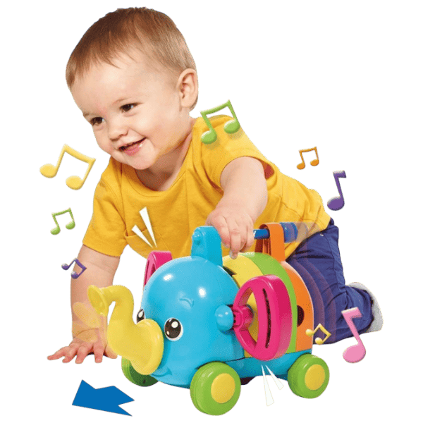 Музыкальная игрушка Tomy The Musical Elephant T72377 1+ / Синий photo 3