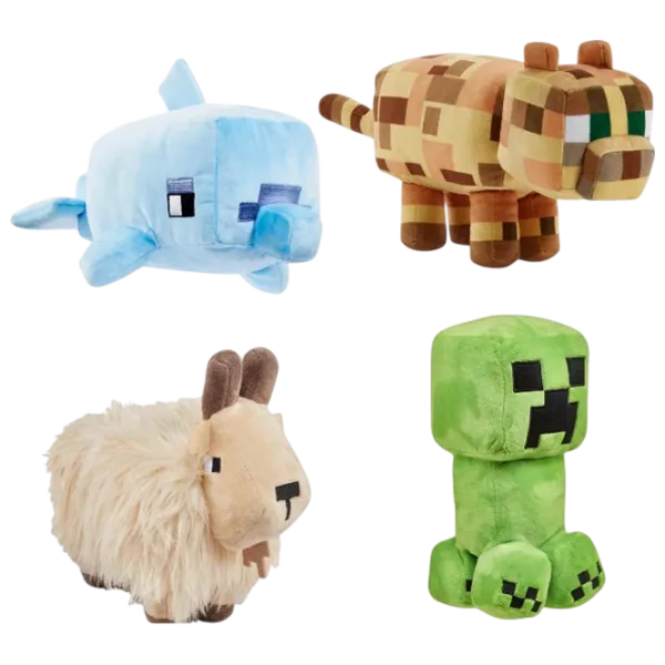 Jucărie moale Minecraft HBN39 23792 3+ / Multicolor photo 1