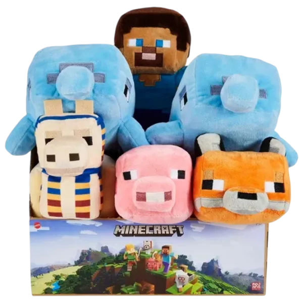 Jucărie moale Minecraft HBN39 23792 3+ / Multicolor photo 9