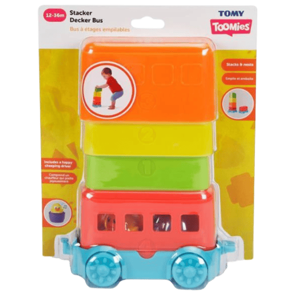 Развивающий набор Tomy Double-Decker Bus T73220 1+ / Разноцветный photo 3