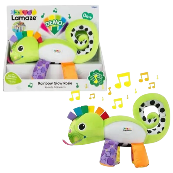 Jucărie moale Tomy Rosie Lamaze Chameleon T27169  1+ / Green photo 2