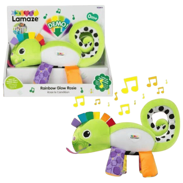 Jucărie moale Tomy Rosie Lamaze Chameleon T27169  1+ / Green photo 2