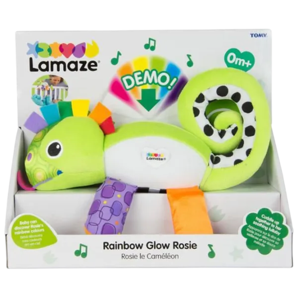 Jucărie moale Tomy Rosie Lamaze Chameleon T27169  1+ / Green photo 3