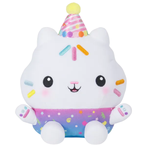 Мягкая игрушка Spin Master Gabby's Dollhouse Sprinkle Party Cakey Cat 6071152 3+ / Белый photo 1