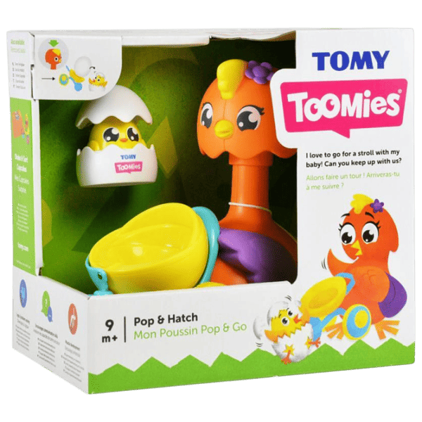 Jucărie interactivă Tomy Egg Catch Game T72723  / Orange photo 2
