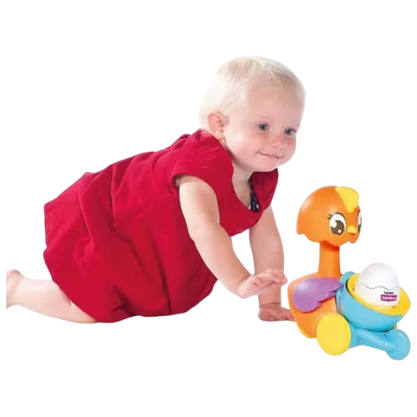 Jucărie interactivă Tomy Egg Catch Game T72723  / Orange photo 5