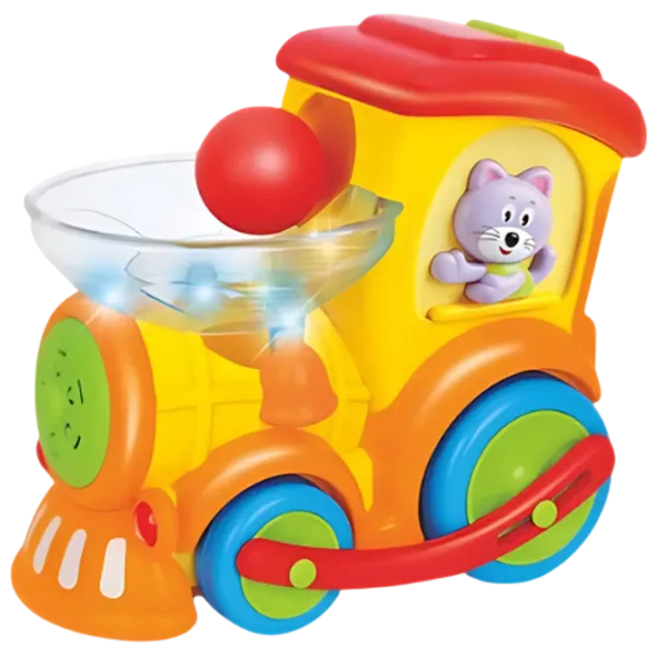 Интерактивная игрушка Hola Toys Drop 'n Go Train 958 3+ / Оранжевый photo 1